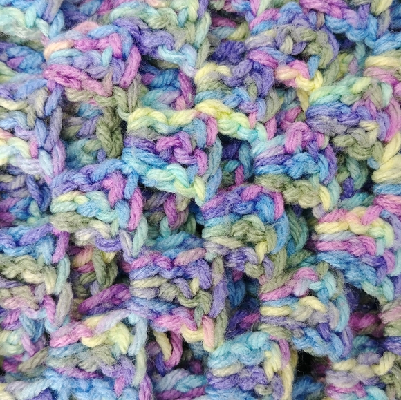Handmade Crochet Afghan 45 x 45 - Picture 2 of 5
